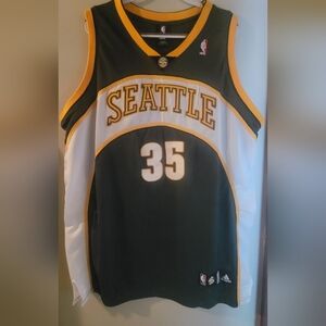 Kevin Durant sonics jersey